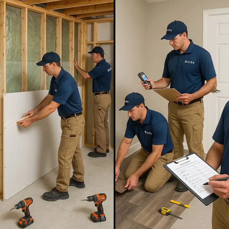 Repairs and Reconstruction process in Northglenn, CO